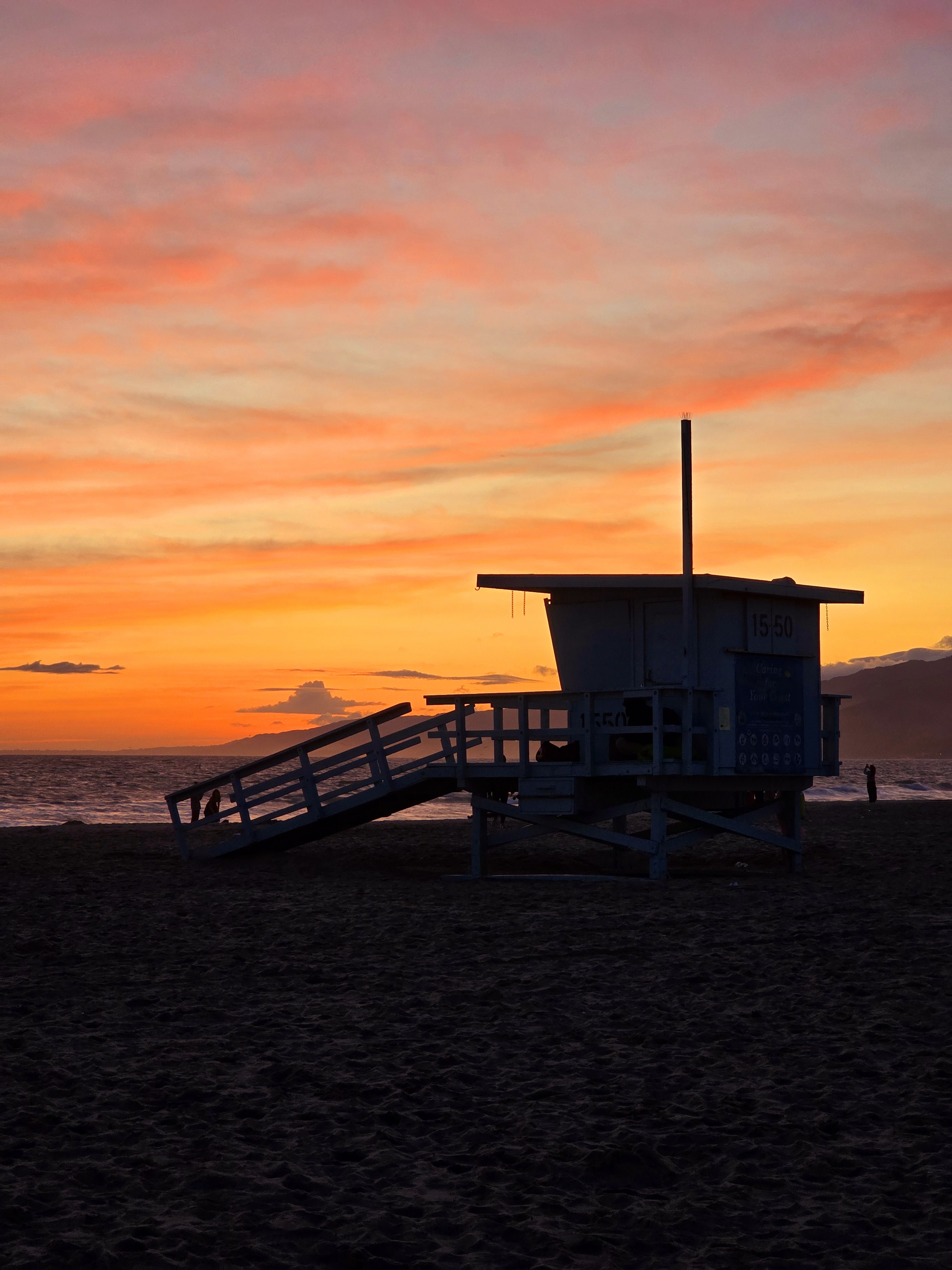Santa Monica al tramonto